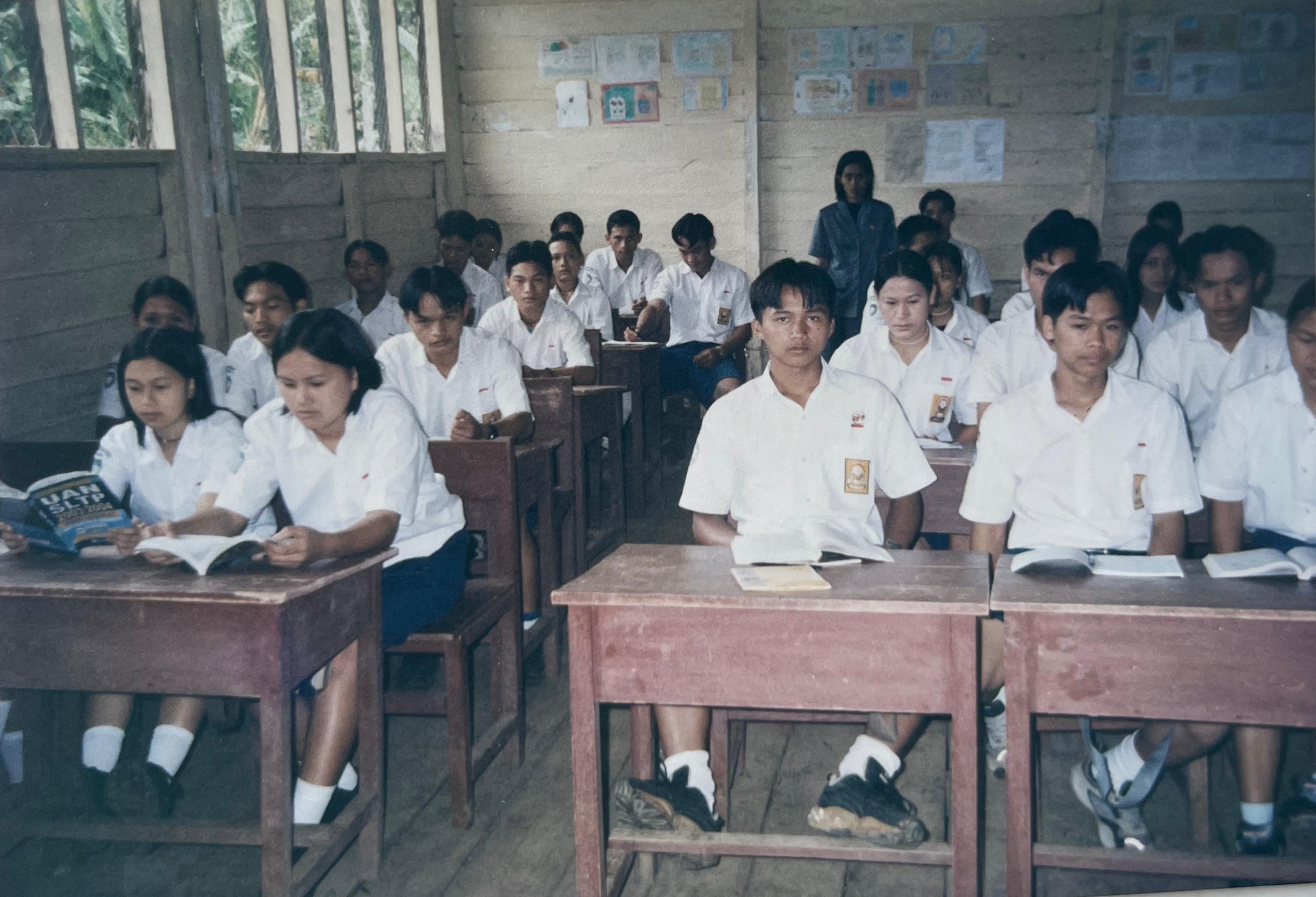 Kegiatan ANBK di SMPN 1 Kayan Selatan